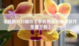 手机照片扫描仪（手机照片扫描仪软件免费下载）