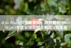 AI for Process引领新布局，神州数码(000034.SZ)2024年度业绩说明会解读AI加速度