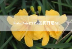 RedmiNote12TPro如何开启NFC