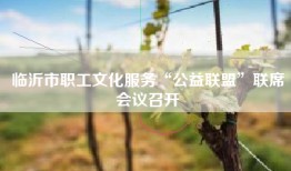 临沂市职工文化服务“公益联盟”联席会议召开