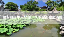 雷军现身小米总部，久未露面略显消瘦