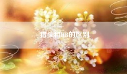 猎头和HR的区别