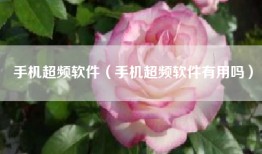 手机超频软件（手机超频软件有用吗）