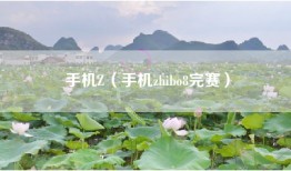 手机Z（手机zhibo8完赛）
