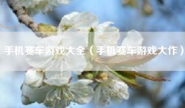 手机赛车游戏大全（手机赛车游戏大作）