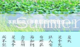 手机启动（手机启动汽车软件app）