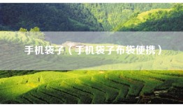 手机袋子（手机袋子布袋便携）