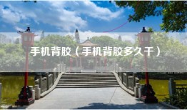 手机背胶（手机背胶多久干）