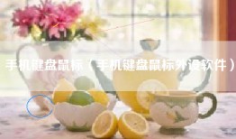 手机键盘鼠标（手机键盘鼠标外设软件）