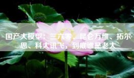 国产大模型：三六零、昆仑万维、拓尔思、科大讯飞，到底谁是老大