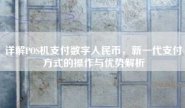 详解POS机支付数字人民币，新一代支付方式的操作与优势解析