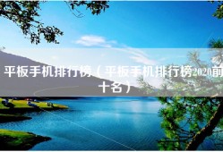 平板手机排行榜（平板手机排行榜2020前十名）