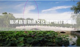 临沭县非物质文化遗产项目名录