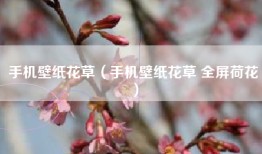 手机壁纸花草（手机壁纸花草 全屏荷花）