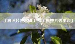 手机照片去水印（vivo手机照片去水印）