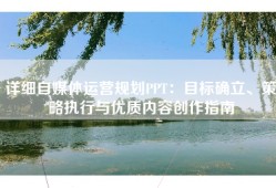 详细自媒体运营规划PPT：目标确立、策略执行与优质内容创作指南