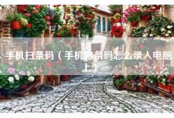 手机扫条码（手机扫条码怎么录入电脑上）