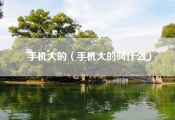 手机大的（手机大的叫什么）