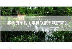 手机屏车载（手机联接车载屏幕）