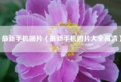最新手机图片（最新手机图片大全高清）