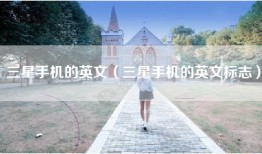 三星手机的英文（三星手机的英文标志）
