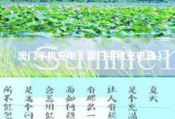 澳门手机充电（澳门手机充电器）