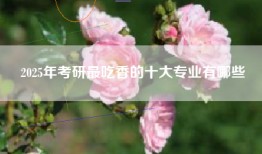 2025年考研最吃香的十大专业有哪些