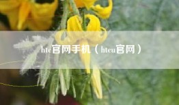 htc官网手机（htcu官网）
