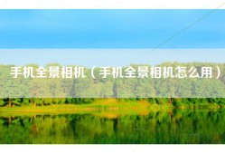 手机全景相机（手机全景相机怎么用）