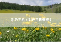 彩色手机（彩色手机壁纸）