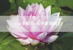 remi手机（remi手机官网）