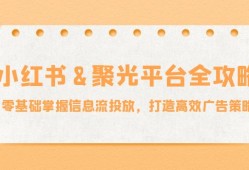 小红薯聚光平台全攻略：零基础掌握信息流投放，打造高效广告策略