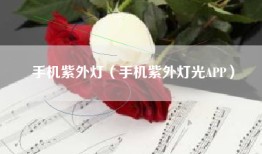 手机紫外灯（手机紫外灯光APP）