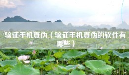验证手机真伪（验证手机真伪的软件有哪些）