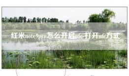 红米note9pro怎么开启nfc-打开nfc方式