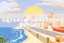 诺基亚金属手机（诺基亚金属手机侧边笔笔有几种类型）