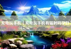 充电玩手机（充电玩手机有辐射吗孕妇）