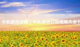 手机制造过程（手机制造过程视频大全）