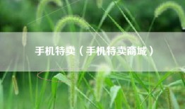 手机特卖（手机特卖商城）