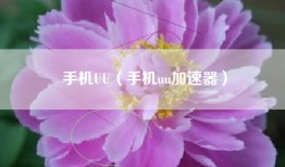 手机UU（手机uu加速器）