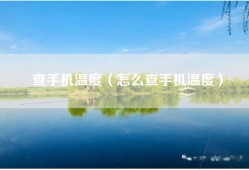 查手机温度（怎么查手机温度）