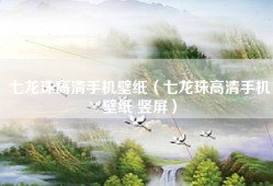 七龙珠高清手机壁纸（七龙珠高清手机壁纸 竖屏）